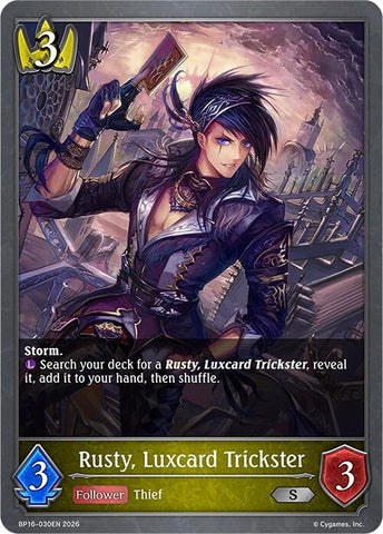Rusty, Luxcard Trickster (BP16-030EN) [Advent of Genesis]