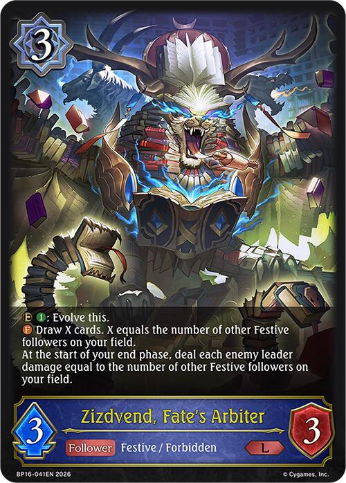 Zizdvend, Fate's Arbiter (BP16-041EN) [Advent of Genesis]