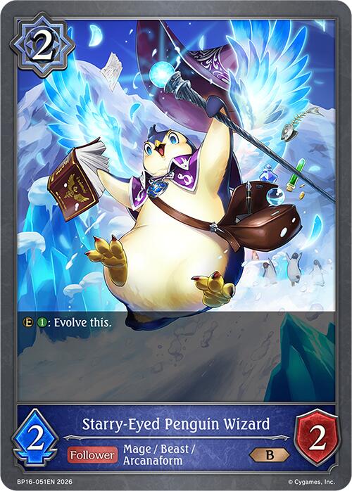 Starry-Eyed Penguin Wizard (BP16-051EN) [Advent of Genesis]