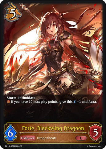 Forte, Blackwing Dragoon (BP16-057EN) [Advent of Genesis]