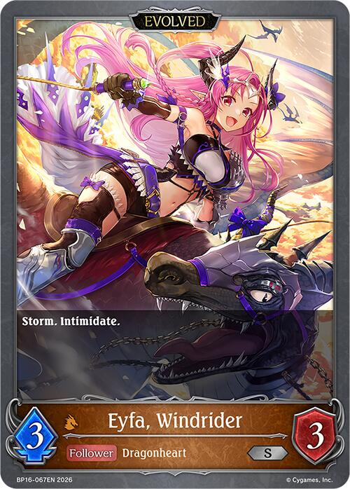Eyfa, Windrider (Evolved) (BP16-067EN) [Advent of Genesis]