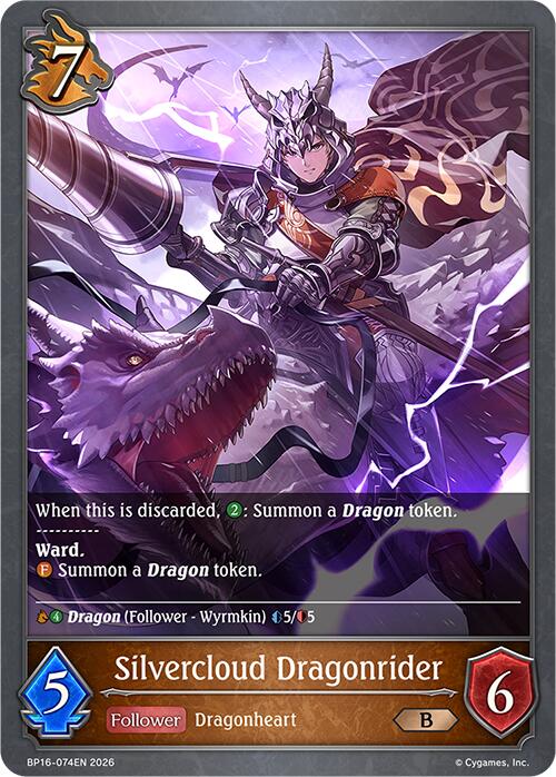 Silvercloud Dragonrider (BP16-074EN) [Advent of Genesis]