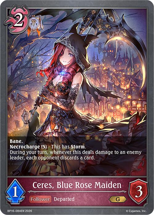 Ceres, Blue Rose Maiden (BP16-084EN) [Advent of Genesis]