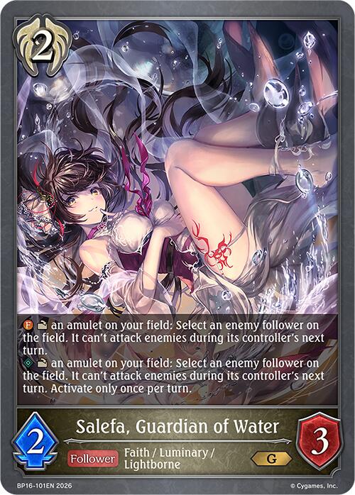 Salefa, Guardian of Water (BP16-101EN) [Advent of Genesis]
