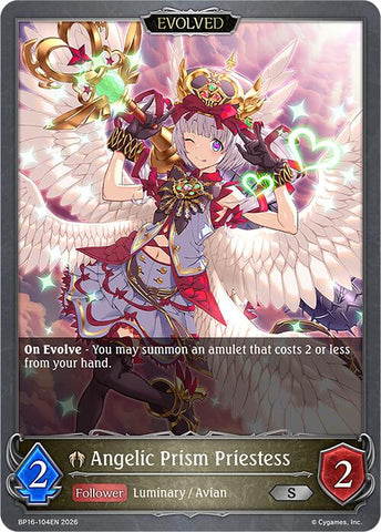 Angelic Prism Priestess (Evolved) (BP16-104EN) [Advent of Genesis]
