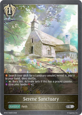 Serene Sanctuary (BP16-106EN) [Advent of Genesis]
