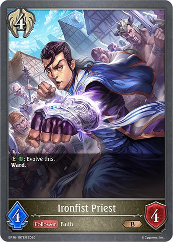 Ironfist Priest (BP16-107EN) [Advent of Genesis]