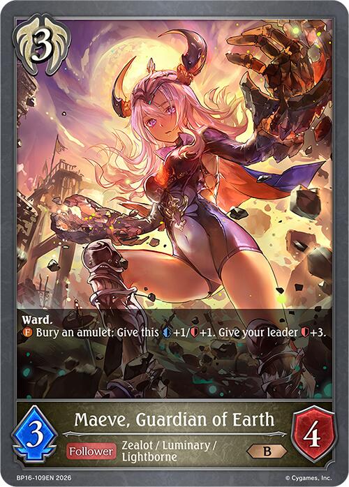 Maeve, Guardian of Earth (BP16-109EN) [Advent of Genesis]