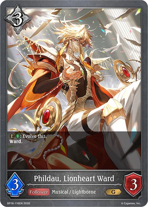 Phildau, Lionheart Ward (BP16-116EN) [Advent of Genesis]