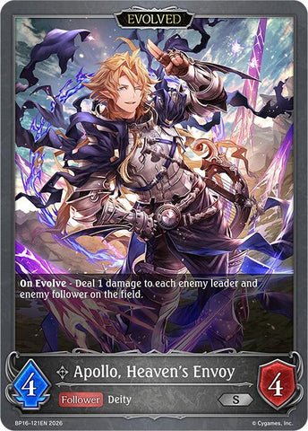 Apollo, Heaven's Envoy (Evolved) (BP16-121EN) [Advent of Genesis]
