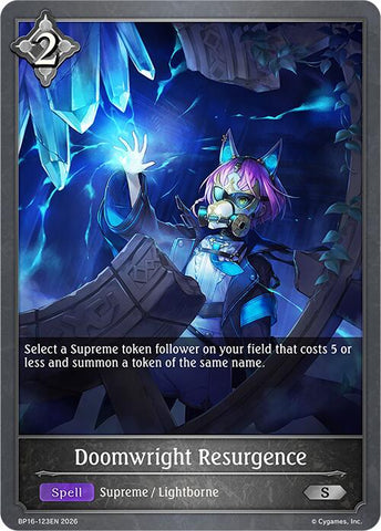 Doomwright Resurgence (BP16-123EN) [Advent of Genesis]