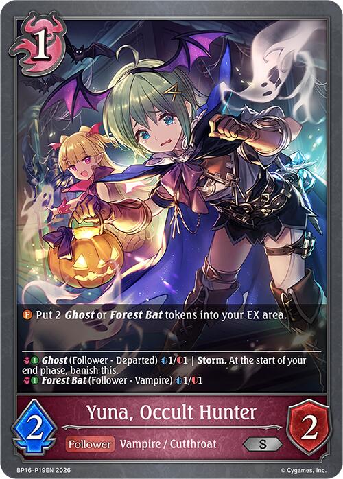 Yuna, Occult Hunter - P19 (Foil) (BP16-P19EN) [Advent of Genesis]