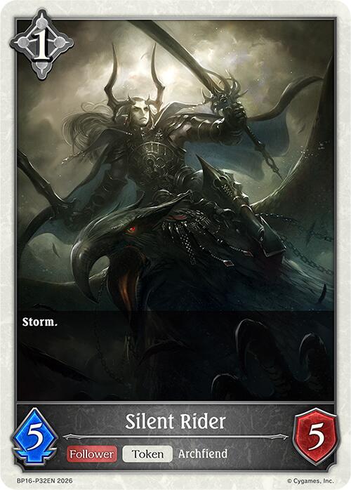Silent Rider - P32 (Foil) (BP16-P32EN) [Advent of Genesis]