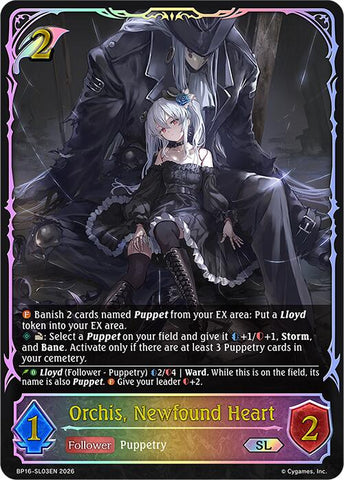 Orchis, Newfound Heart (BP16-SL03EN) [Advent of Genesis]