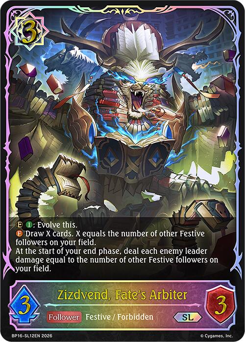 Zizdvend, Fate's Arbiter (BP16-SL12EN) [Advent of Genesis]