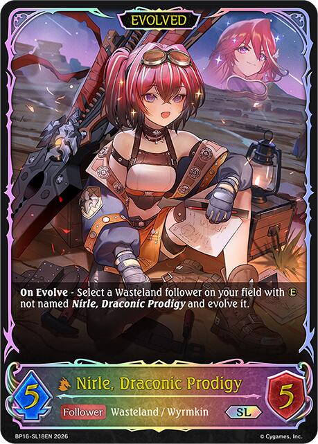 Nirle, Draconic Prodigy (Evolved) (BP16-SL18EN) [Advent of Genesis]