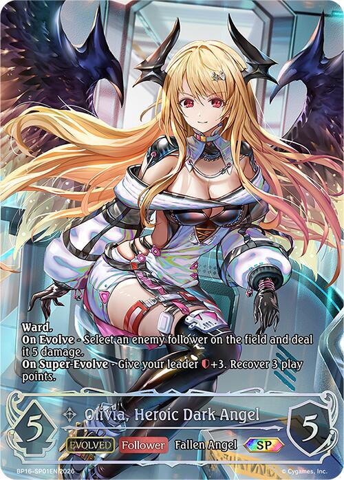 Olivia, Heroic Dark Angel (Evolved) (BP16-SP01EN) [Advent of Genesis]