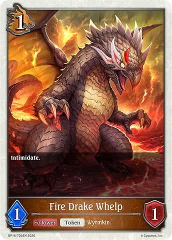 Fire Drake Whelp (BP16-T03EN) [Advent of Genesis]
