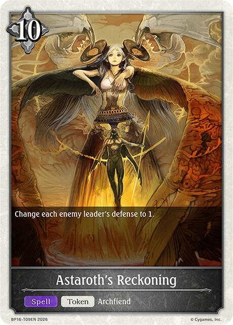 Astaroth's Reckoning (BP16-T09EN) [Advent of Genesis]