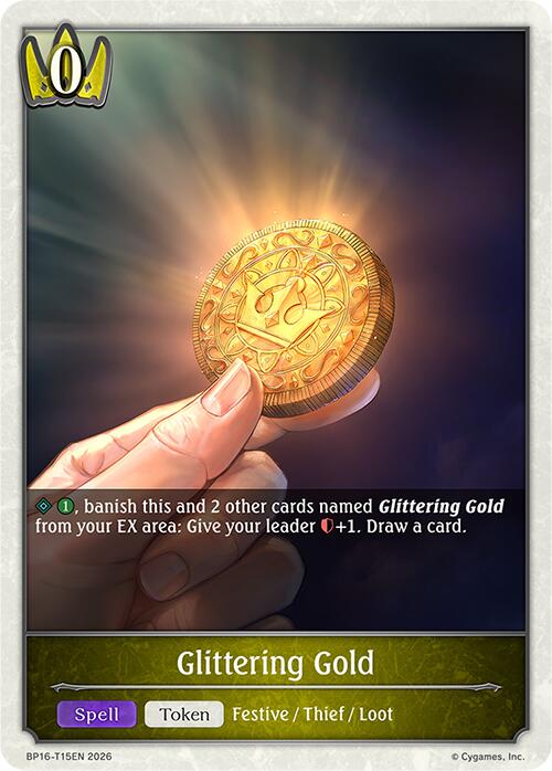 Glittering Gold (BP16-T15EN) [Advent of Genesis]
