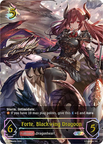 Forte, Blackwing Dragoon (BP16-U04EN) [Advent of Genesis]