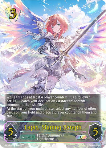 Lapis, Shining Seraph (BP16-U06EN) [Advent of Genesis]