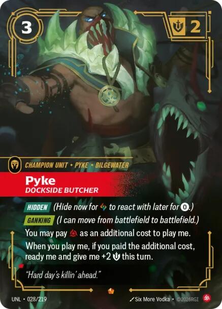 Pyke - Dockside Butcher [UNL - 028/219]