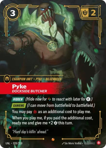 Pyke - Dockside Butcher [UNL - 028/219]