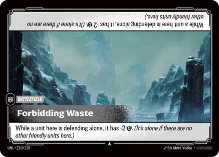 Forbidding Waste [UNL - 210/219]