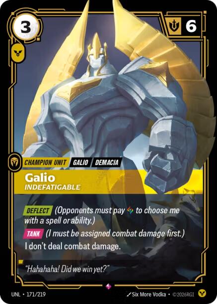 Galio, Indefatigable [UNL - 171/219]