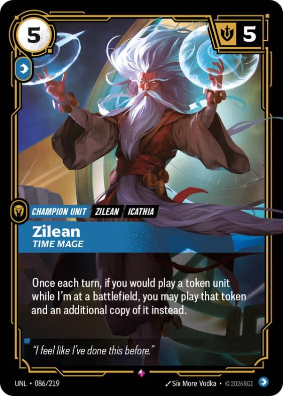 Zilean - Time Mage [UNL - 086/219]