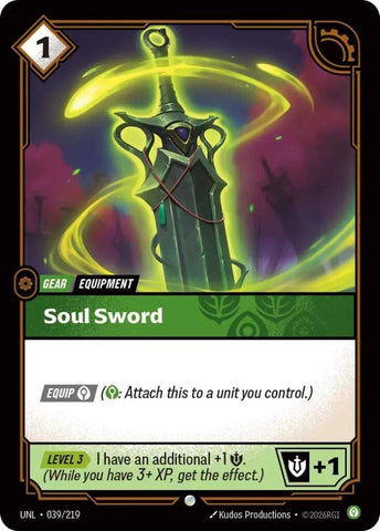 Soul Sword [UNL - 039/219]