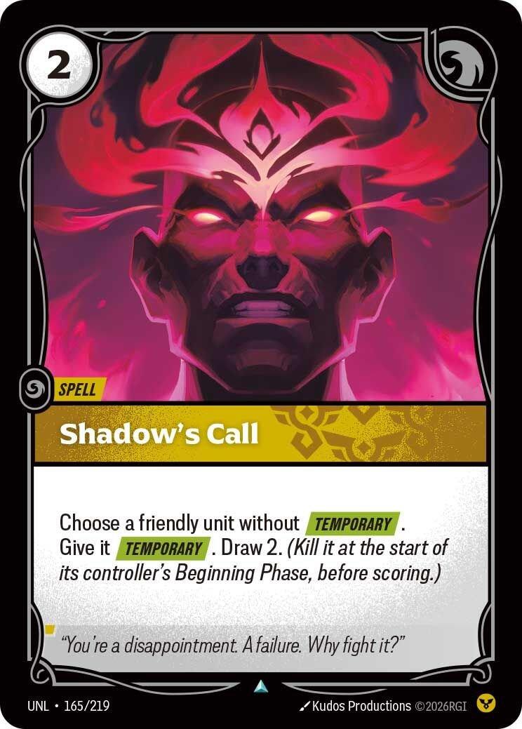 Shadow's Call [UNL - 165/219]