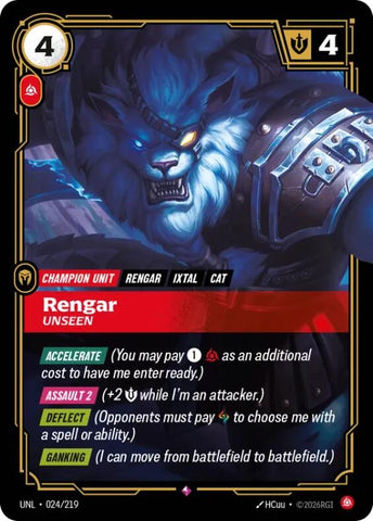 Rengar - Unseen [UNL - 024/219]
