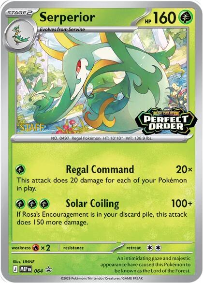 Serperior (064) [Staff] [Mega Evolution Promo]