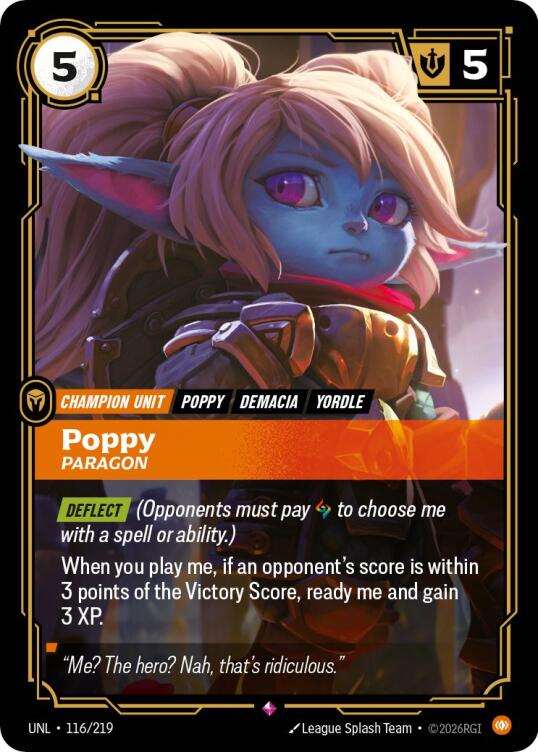 Poppy - Paragon [UNL - 116/219]