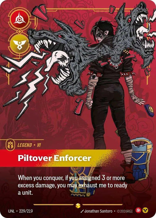 Vi, Piltover Enforcer (Overnumbered) [UNL - 229/219]