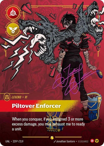 Vi - Piltover Enforcer (Signature) [UNL - 229*/219]