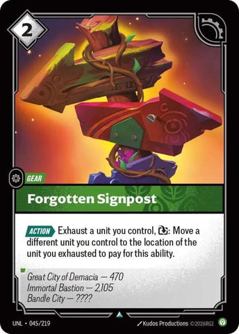 Forgotten Signpost [UNL - 045/219]