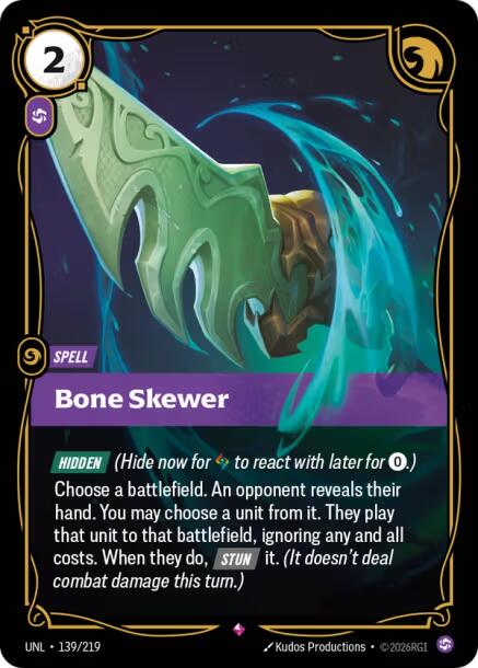 Bone Skewer [UNL - 139/219]