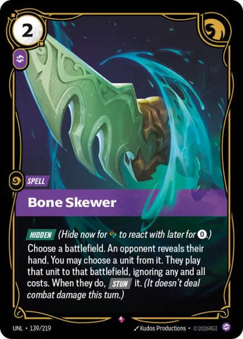 Bone Skewer [UNL - 139/219]