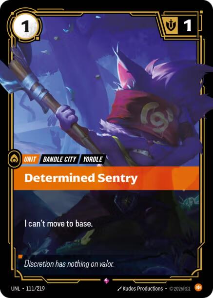 Determined Sentry [UNL - 111/219]