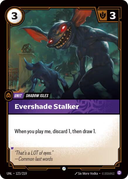 Evershade Stalker [UNL - 123/219]