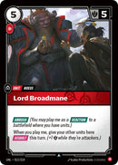 Lord Broadmane [UNL - 012/219]