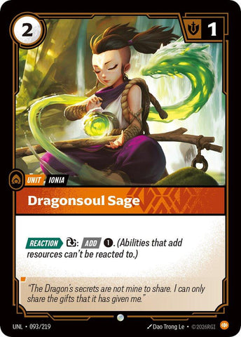 Dragonsoul Sage [UNL - 093/219]