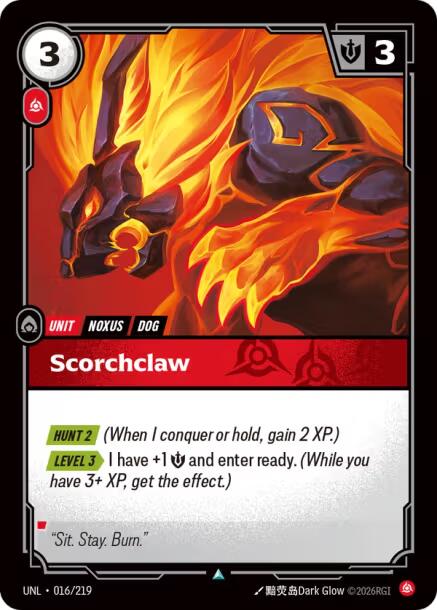 Scorchclaw [UNL - 016/219]