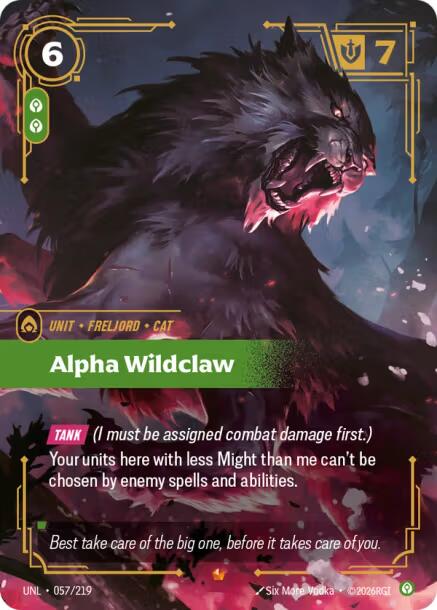 Alpha Wildclaw [UNL - 057/219]