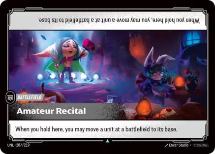 Amateur Recital [UNL - 207/219]