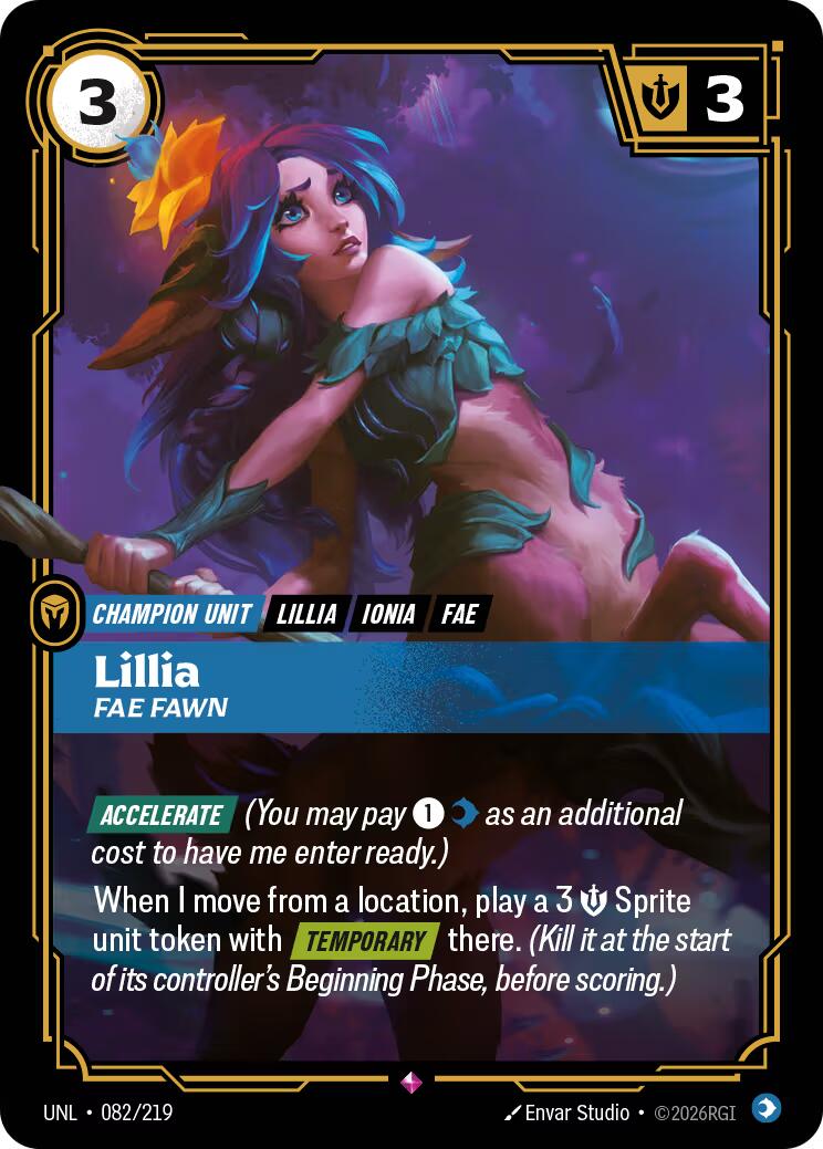 Lillia - Fae Fawn [UNL - 082/219]