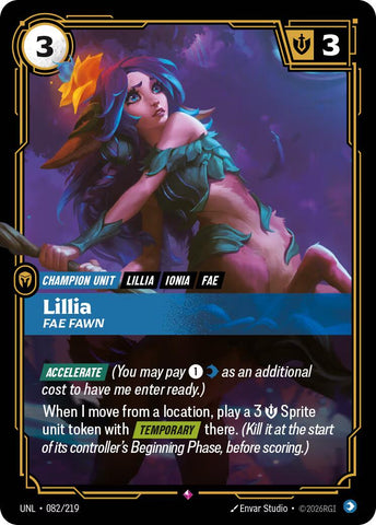Lillia - Fae Fawn [UNL - 082/219]